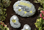 gorgeous garden stones, grandma garden stone
